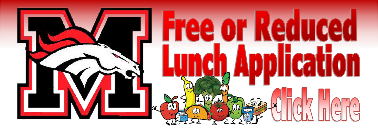 Free or Reduced Lunch Application - Click Here!